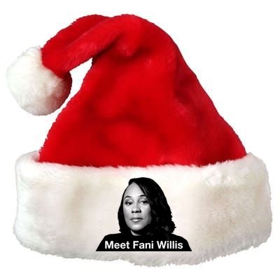 Meet Fani Willis Premium Christmas Santa Hat