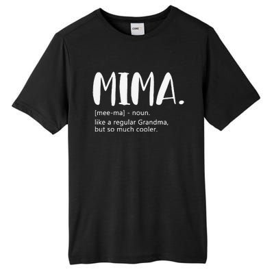 Mima For Women Mother's Day Idea For Grandma Mima Tall Fusion ChromaSoft Performance T-Shirt