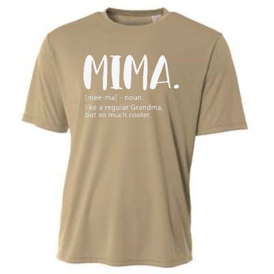 Mima For Women Mother's Day Idea For Grandma Mima Cooling Performance Crew T-Shirt