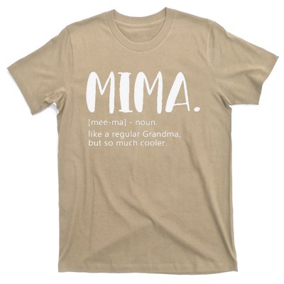 Mima For Women Mother's Day Idea For Grandma Mima T-Shirt