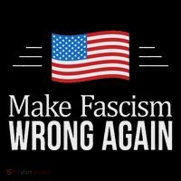 Make Fascism Wrong Again Drawstring Bag