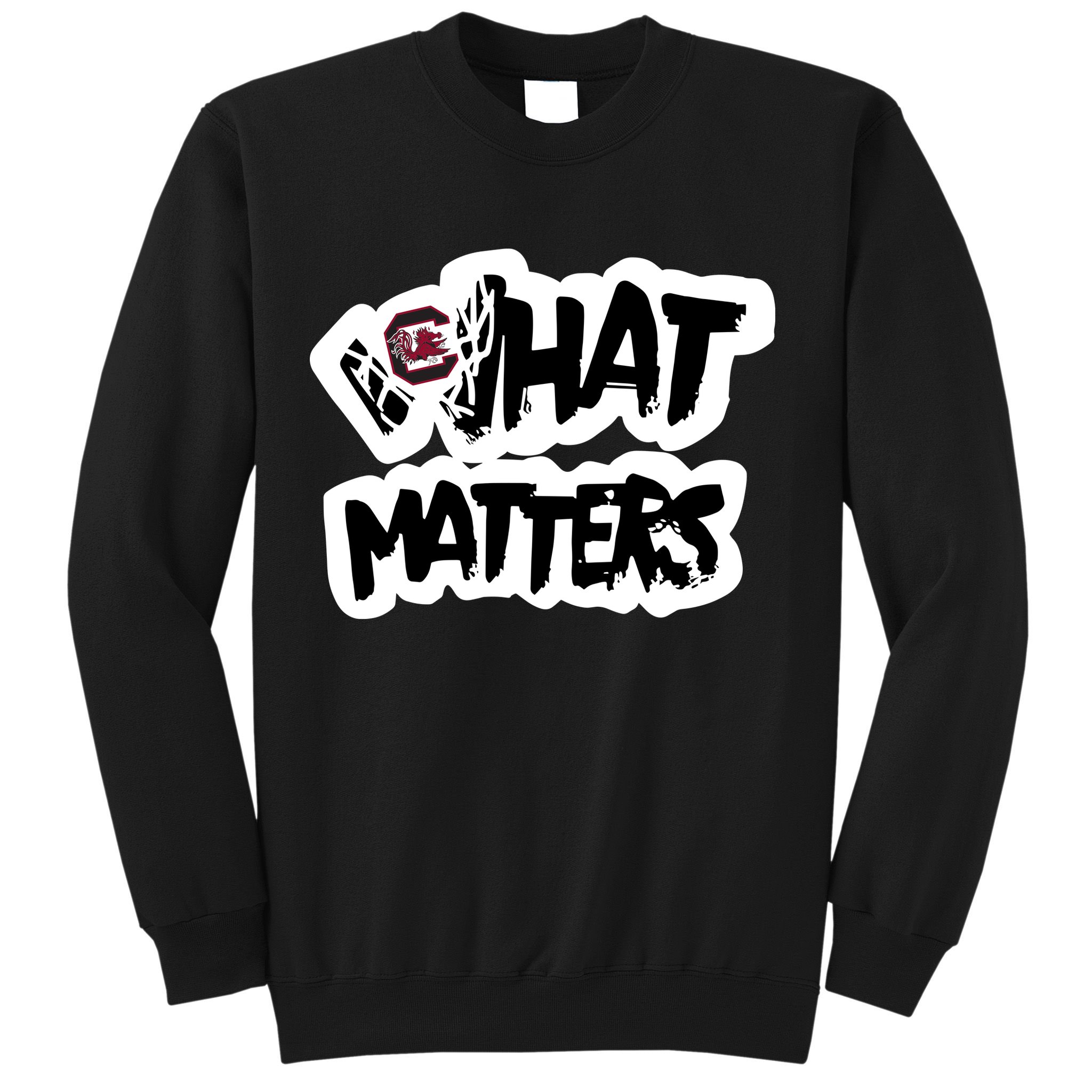 Milaysia Fulwiley Wearing South Carolina What Matters Sweatshirt