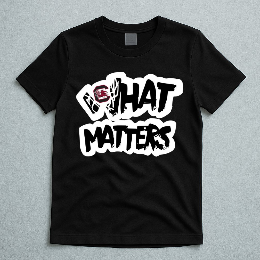 Milaysia Fulwiley Wearing South Carolina What Matters T-Shirt
