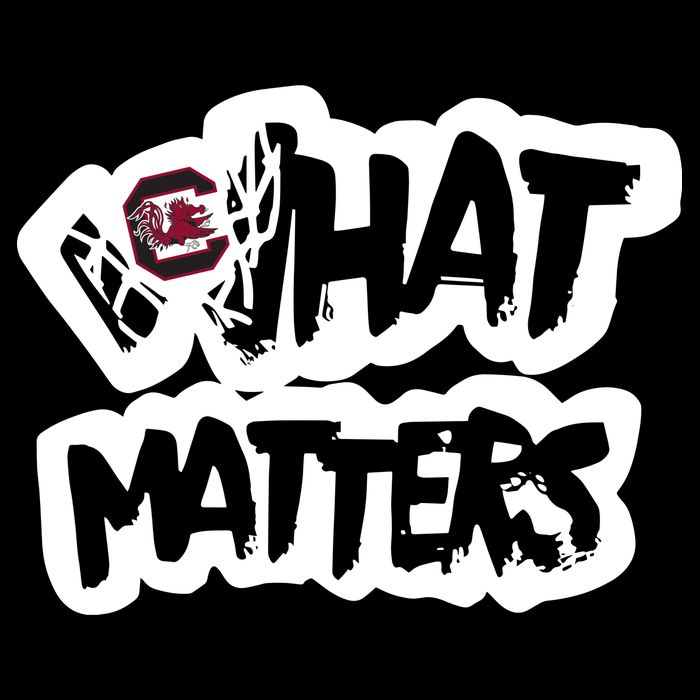 Milaysia Fulwiley Wearing South Carolina What Matters T-Shirt