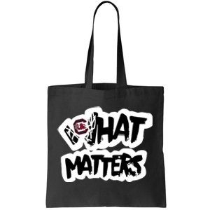 Milaysia Fulwiley Wearing South Carolina What Matters Tote Bag