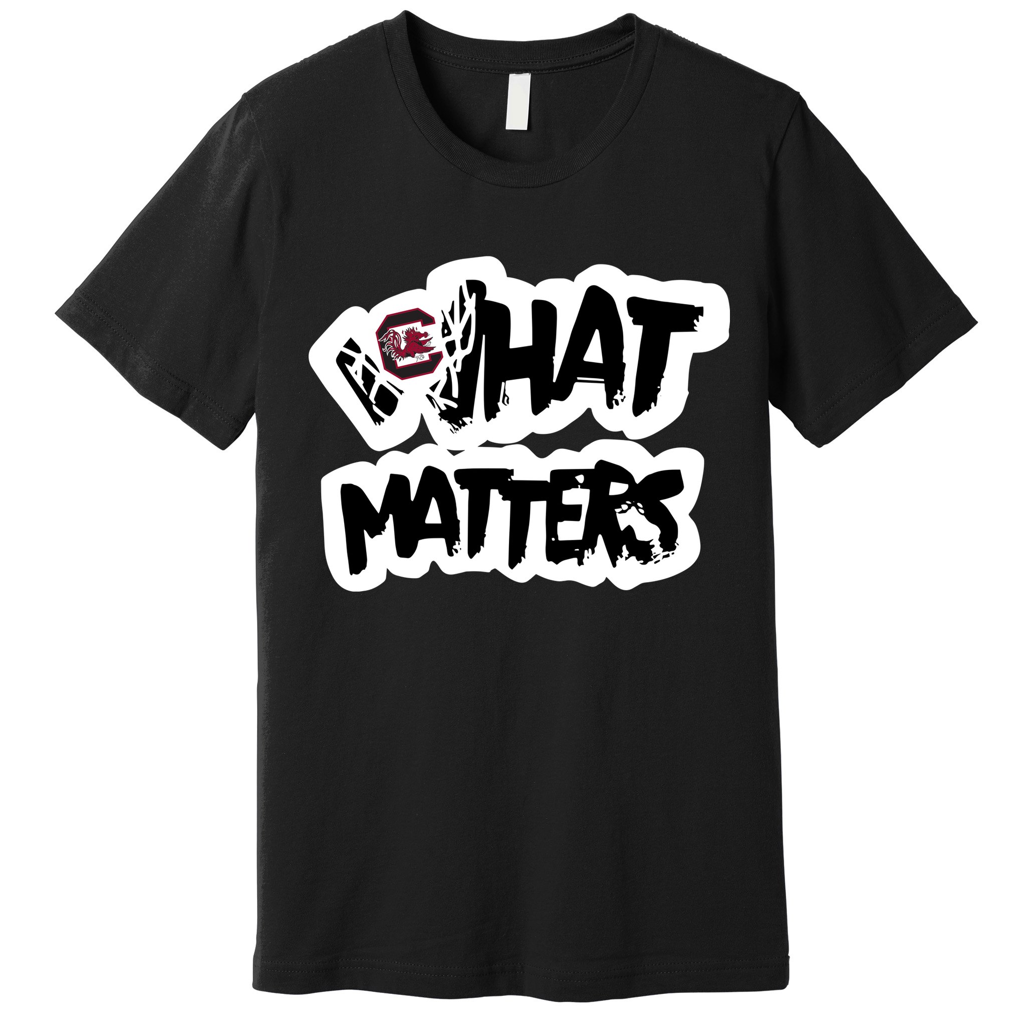 Milaysia Fulwiley Wearing South Carolina What Matters Premium T-Shirt