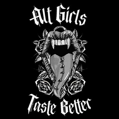 My Freaky World Goth Alt Clothing Alt Girl Taste Better T-Shirt