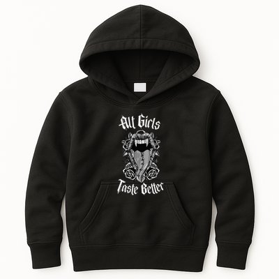 My Freaky World Goth Alt Clothing Alt Girl Taste Better Kids Hoodie
