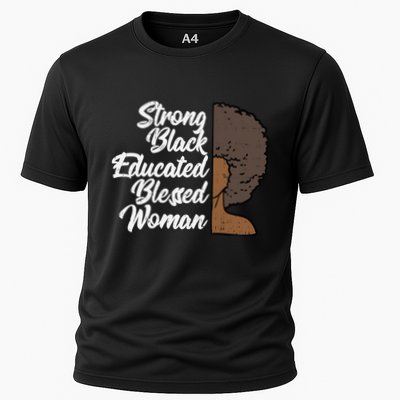 Melanins For Wo Strong Educated Blessed Black Pride Performance Shirt