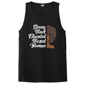 Melanins For Wo Strong Educated Blessed Black Pride PosiCharge Competitor Tank