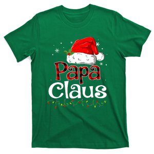 Matching Family Xmas Papa Claus Santa Funny Christmas Pajama Gift T-Shirt