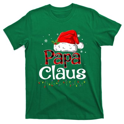 Matching Family Xmas Papa Claus Santa Funny Christmas Pajama Gift T-Shirt