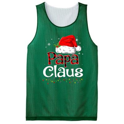 Matching Family Xmas Papa Claus Santa Funny Christmas Pajama Gift Mesh Reversible Basketball Jersey Tank