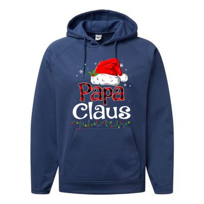 Matching Family Xmas Papa Claus Santa Funny Christmas Pajama Gift Performance Fleece Hoodie