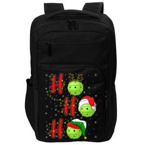 Matching Family Xmas Santa Ho Ho Ho Pickleball Christmas Gift Impact Tech Backpack