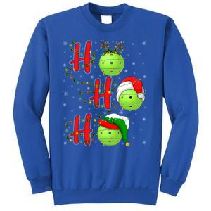 Matching Family Xmas Santa Ho Ho Ho Pickleball Christmas Gift Sweatshirt