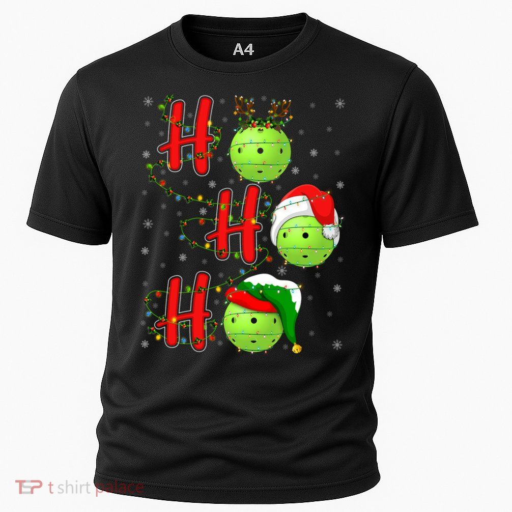 Matching Family Xmas Santa Ho Ho Ho Pickleball Christmas Performance Shirt