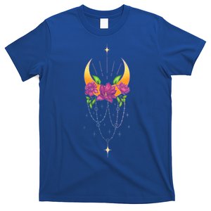 Moon Flower Yoga Spiritual Occult And Magic Gift T-Shirt