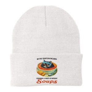 My Five Year Plan Includes Consuming A Variety Of Different Soups Knit Cap Winter Beanie