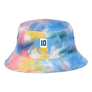 Messi Goat #10 Argentina Soccer Tie Dye Newport Bucket Hat