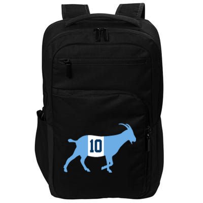 Messi Goat #10 Argentina Soccer Impact Tech Backpack