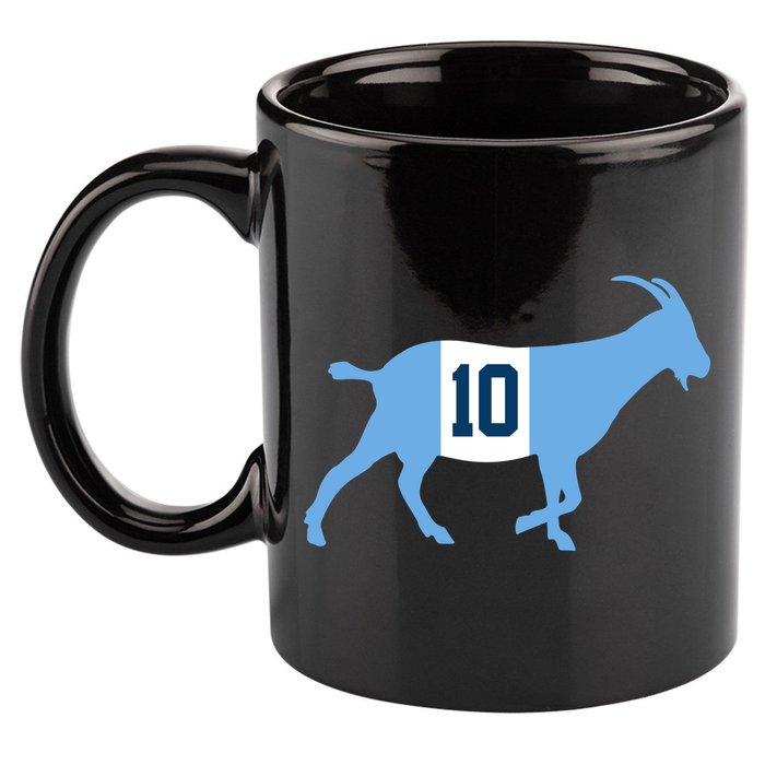 Messi Goat #10 Argentina Soccer 11oz C Handle Ceramic Mug