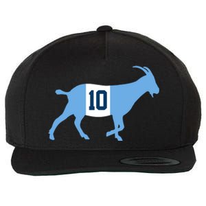 Messi Goat #10 Argentina Soccer Wool Snapback Cap