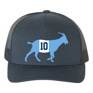 Messi Goat #10 Argentina Soccer Yupoong Adult 5-Panel Trucker Hat