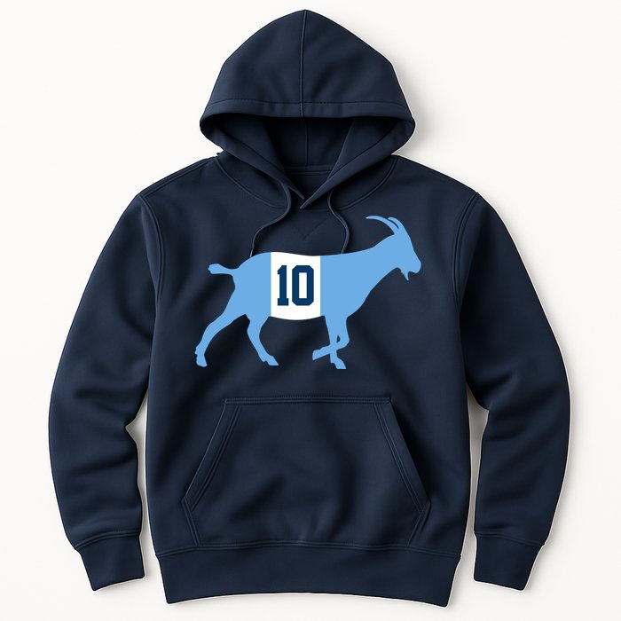 Messi Goat #10 Argentina Soccer Hoodie