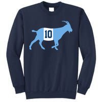 Messi Goat #10 Argentina Soccer Sweatshirt