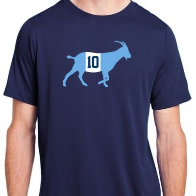 Messi Goat #10 Argentina Soccer Adult ChromaSoft Performance T-Shirt