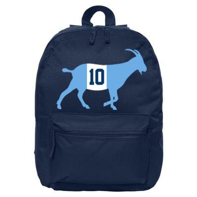 Messi Goat #10 Argentina Soccer 16 in Basic Backpack