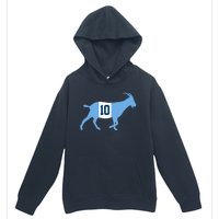 Messi Goat #10 Argentina Soccer Urban Pullover Hoodie