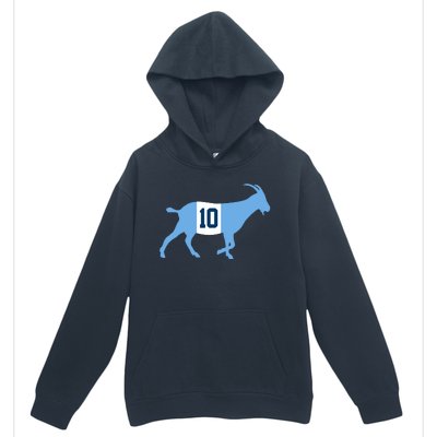 Messi Goat #10 Argentina Soccer Urban Pullover Hoodie