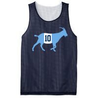 Messi Goat #10 Argentina Soccer Mesh Reversible Basketball Jersey Tank