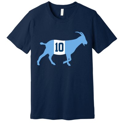 Messi Goat #10 Argentina Soccer Premium T-Shirt