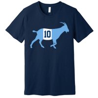 Messi Goat #10 Argentina Soccer Premium T-Shirt