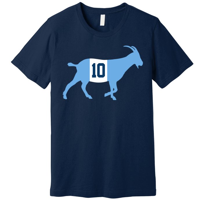 Messi Goat #10 Argentina Soccer Premium T-Shirt