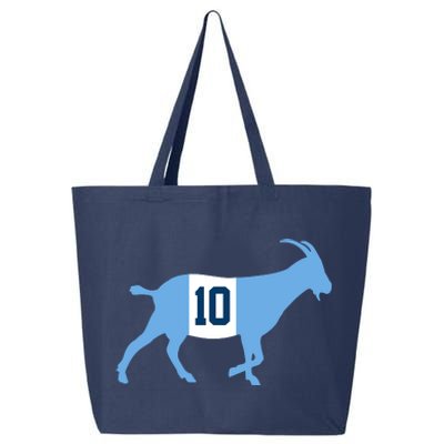 Messi Goat #10 Argentina Soccer 25L Jumbo Tote