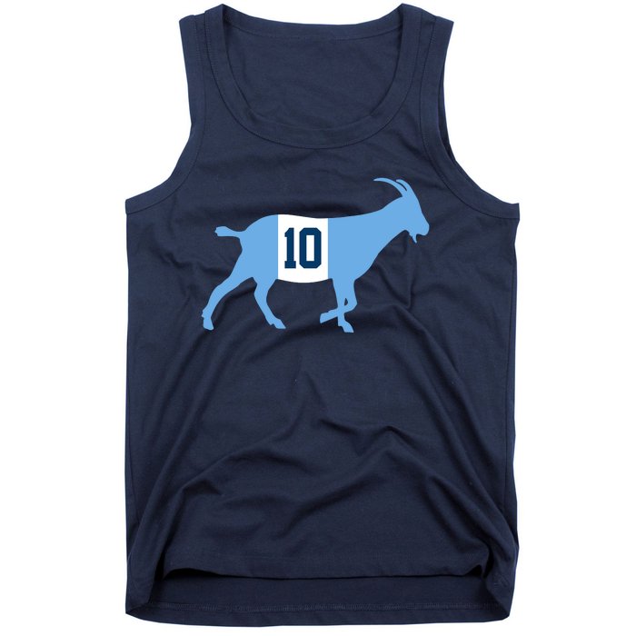 Messi Goat #10 Argentina Soccer Tank Top