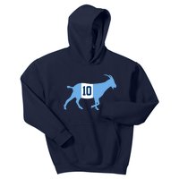 Messi Goat #10 Argentina Soccer Kids Hoodie