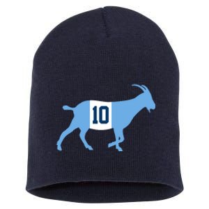 Messi Goat #10 Argentina Soccer Short Acrylic Beanie