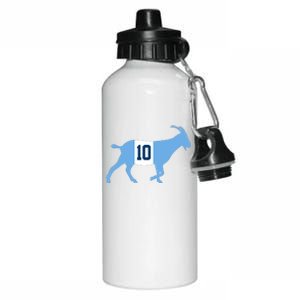 Messi Goat #10 Argentina Soccer Aluminum Water Bottle