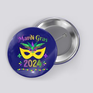 Mardi Gras 2024 costume with mask  Button