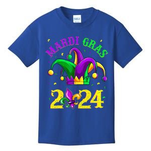 Mardi Gras 2024 Jester Costume Kids T-Shirt