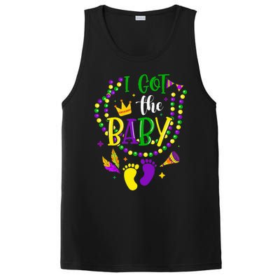 Mardi Gras 2024 I Got The Baby Pregnancy Announcement PosiCharge Competitor Tank