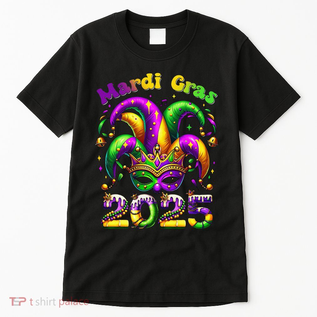 Mardi Gras 2025 Jester Outfit Gifts Tall T-Shirt