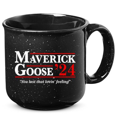 Maverick Goose 24 2024 Election Maverick For President USA Pilot 2024 15oz Campfire Ceramic Mug