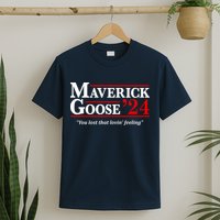 Maverick Goose 24 2024 Election Maverick For President USA Pilot 2024 T-Shirt