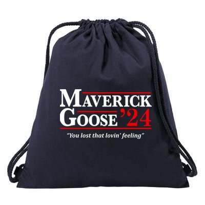 Maverick Goose 24 2024 Election Maverick For President USA Pilot 2024 Drawstring Bag